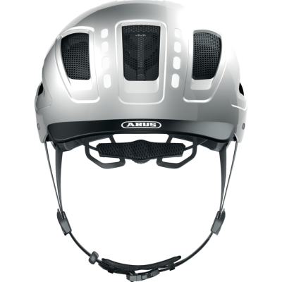 Hyban 2.0 LED signal silver XL Mestská prilba