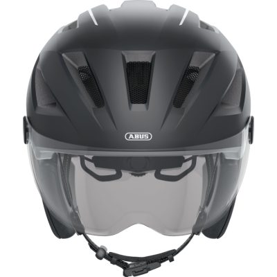 Pedelec 2.0 ACE velvet black S Mestská prilba s integrovanými okuliarmi a pláštenkou