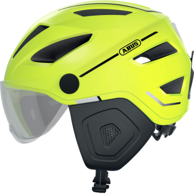 Pedelec 2.0 ACE signal yellow S Mestská prilba s integrovanými okuliarmi a pláštenkou