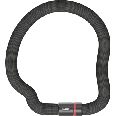 6206K/110 black Reťazový zámok, ktorý drží tvar