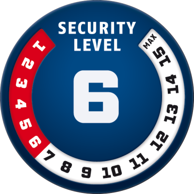 Tectic 496 R black Rámový zámok na zabezpečenie bicykla