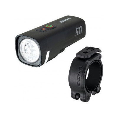 LED-Akku-Svetlomet SIGMA Aura 50 USB 50 Lux, s držákem na ridítka