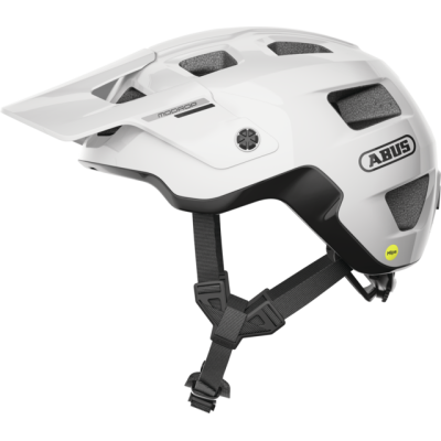 MoDrop MIPS shiny white L Do-It-All trailová MTB prilba s MIPS