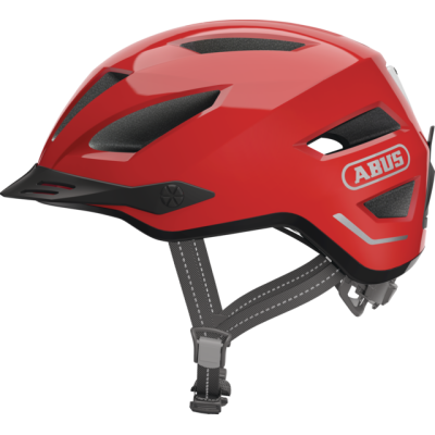 Pedelec 2.0 blaze red L Mestská prilba s integrovanou pláštenkou