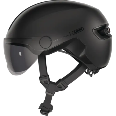 HUD-Y ACE velvet black S Štýlová prilba do mesta s integrovanými okuliarmi