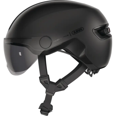 HUD-Y ACE velvet black L Štýlová prilba do mesta s integrovanými okuliarmi