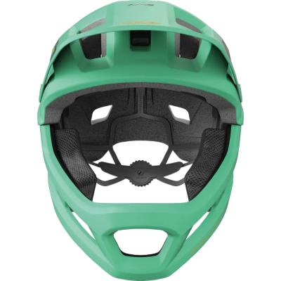 YouDrop FF sage green S Detská celotvárová prilba