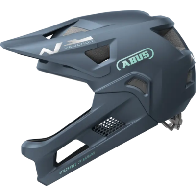 YouDrop FF midnight blue S Detská celotvárová prilba