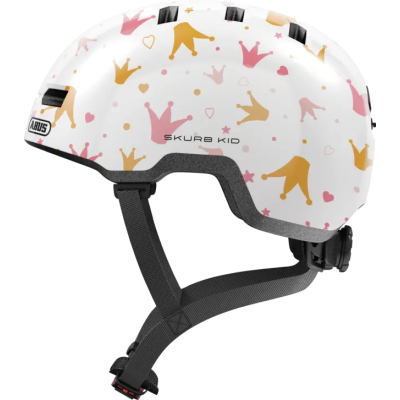 Skurb Kid white crowns M Prilba nielen pre cyklistov