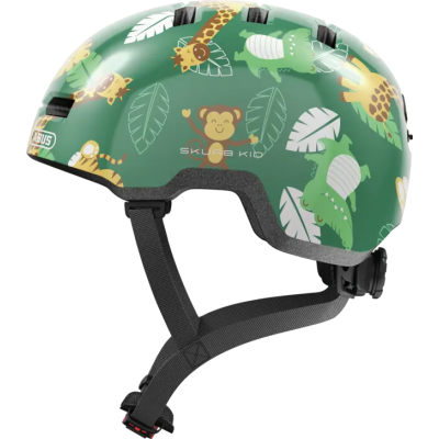Skurb Kid green jungle S Prilba nielen pre cyklistov