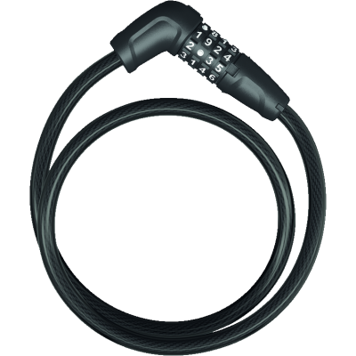 Tresor 6412C/85 black  Zámok na zabezpečenie bicykla