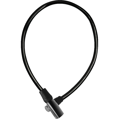 4408K/65 black Zámok na bicykel