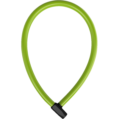 4408K/65 green Zámok na bicykel