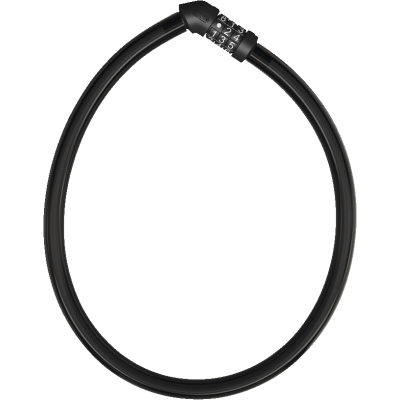 4408C/65 black Zámok na bicykel