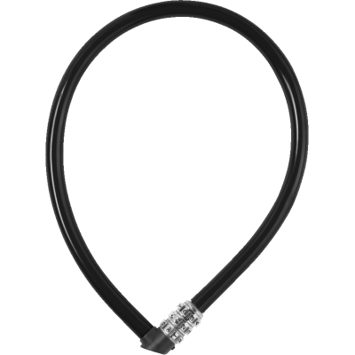3406C/55 black Zámok na bicykel