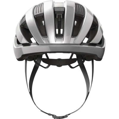 WingBack gleam silver M Športová a moderná cestná prilba
