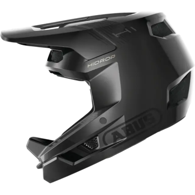 HiDrop shiny black S Celotvárová prilba