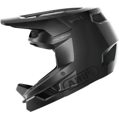 HiDrop shiny black XL Celotvárová prilba