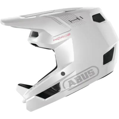 HiDrop shiny white L Celotvárová prilba