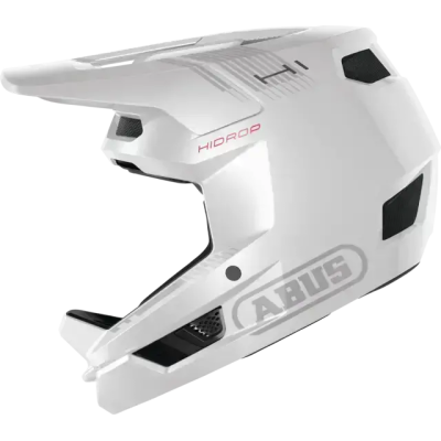 HiDrop shiny white XL Celotvárová prilba