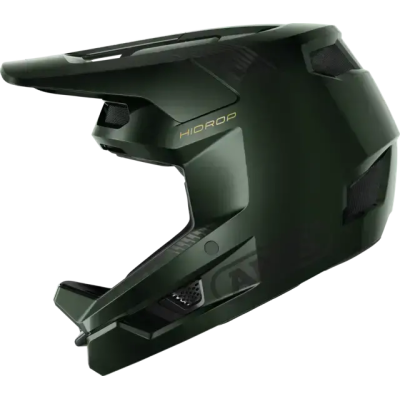 HiDrop moss green L Celotvárová prilba