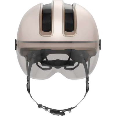 HUD-Y ACE champagne gold S Štýlová prilba do mesta s integrovanými okuliarmi