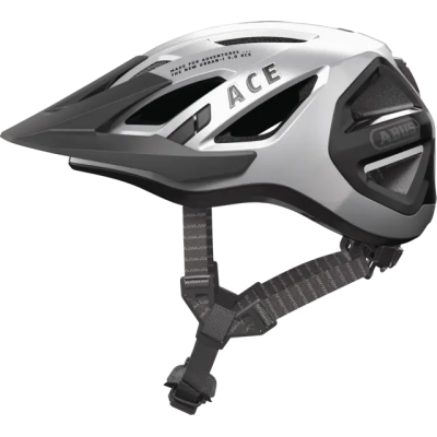 Urban-I 3.0 ACE gleam silver S Mestská prilba s množstvom reflexných plôch