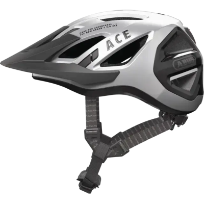 Urban-I 3.0 ACE gleam silver M Mestská prilba s množstvom reflexných plôch