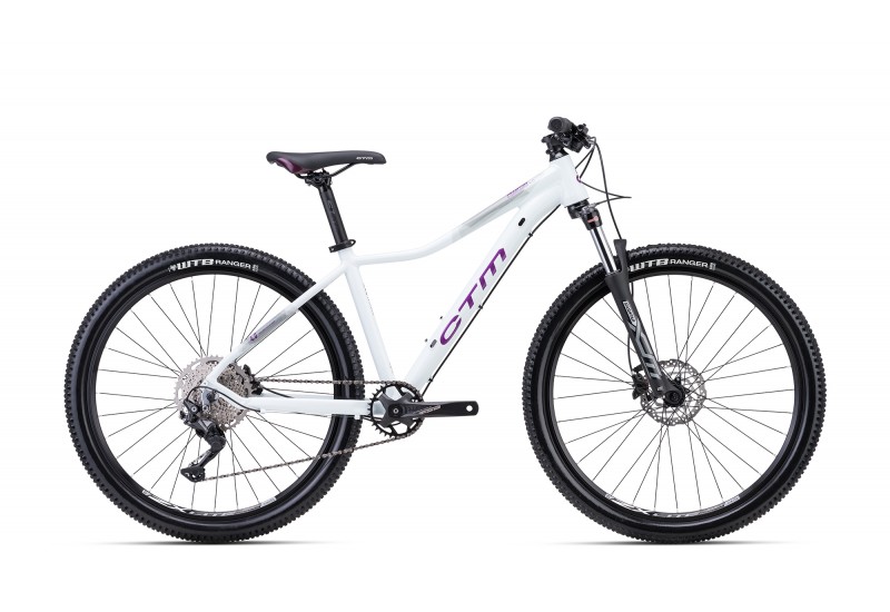 CTM horský bicykel Charisma 4.0 27,5" bielofialová perleť / tmavofialová 2023