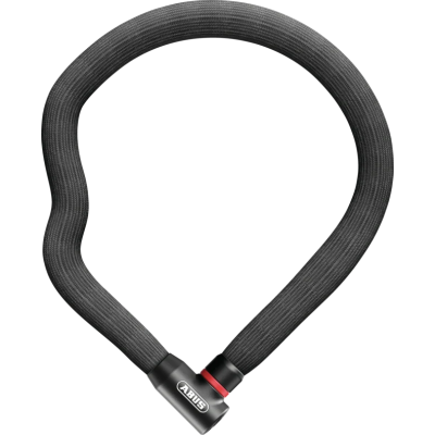 4204K/85 black Reťazový zámok, ktorý drží tvar