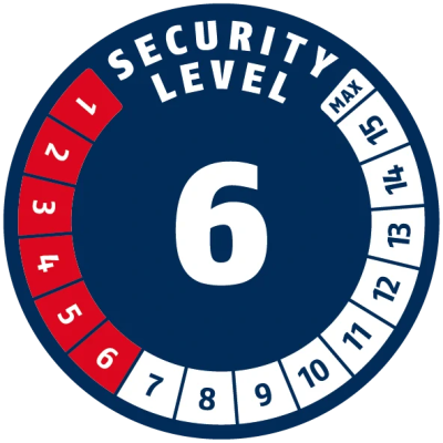 4204K/110 rosemauve Reťazový zámok, ktorý drží tvar