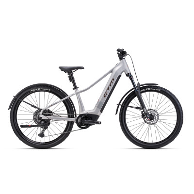 RUBY GX Pro 27,5" E-Allroad - matná strieborná / leská medená S ( 14")