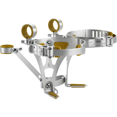 Košík VINTAGE DOUBLE strieborný