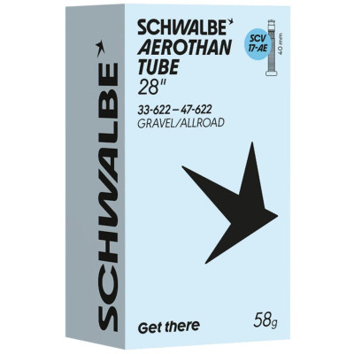 Duša AEROTHAN TUBE SCV17-AE (33/47-622) SCV 40mm 58g TPU