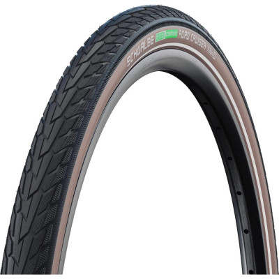 Plášť ROAD CRUISER 28x1.75 (47-622) 50EPI 800g TwinSkin K-Guard Green čierno/hnedý reflex