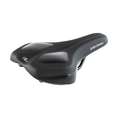 Sedlo 3D COMFOR M pamäťová pena čierne 