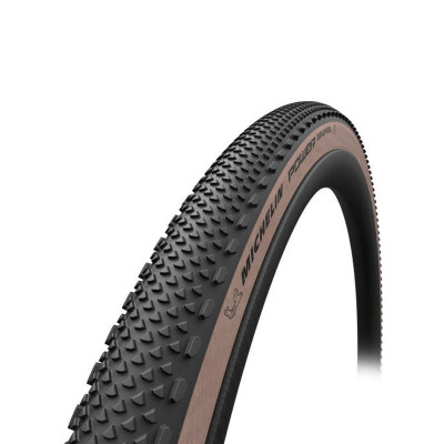 Plášť POWER GRAVEL 700x35C (35-622) 3x120TPI 415g TLR hnedý bok skladací