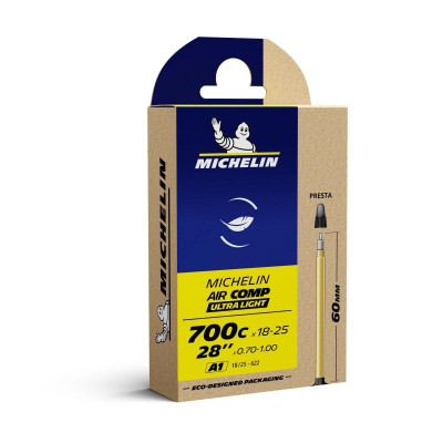 Duša A1 AIRCOMP ULTRA 700x18/23C (18/23-622) FV 60mm 78g