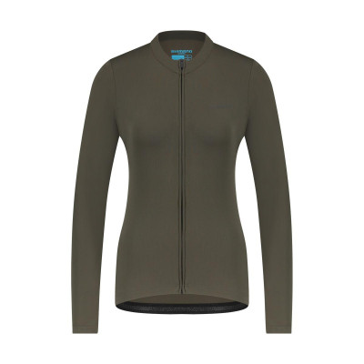 Dres dámsky KAEDE THERMAL LONG zelený 