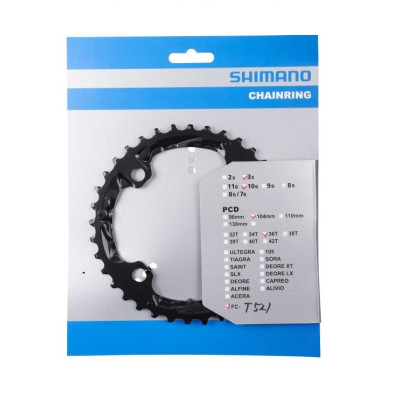 Prevodník 36z. FC-T521 Deore čierny