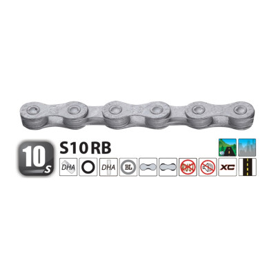 Reťaz Yaban S10RB 116L QR10