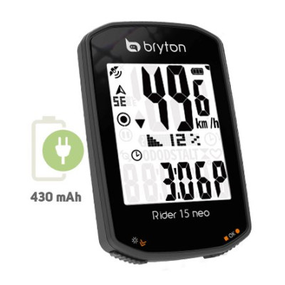 Cyklopočítač Bryton Rider 15 Neo E