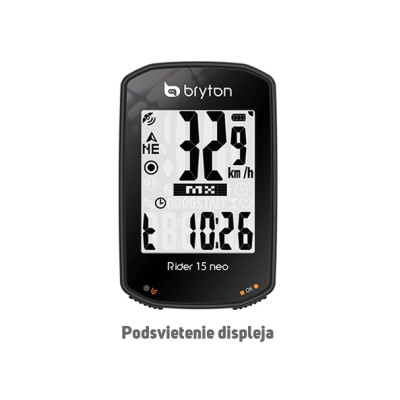 Cyklopočítač Bryton Rider 15 Neo E