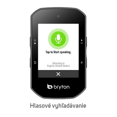 Cyklopočítač Bryton Rider S500 E