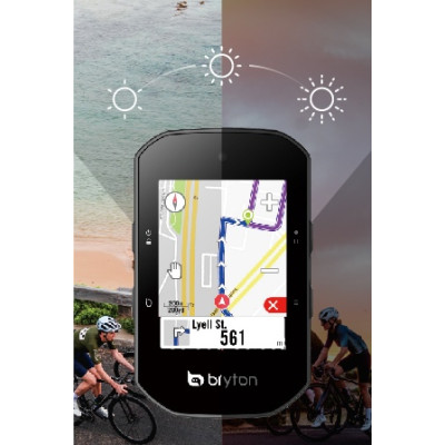 Cyklopočítač Bryton Rider S500 E