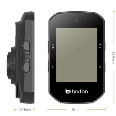 Cyklopočítač Bryton Rider S500 T (kit s HRM,SPD,CAD snímačmi)