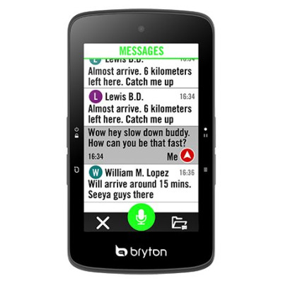 Cyklopočítač Bryton Rider S800 T (kit s HRM,SPD,CAD snímačmi)