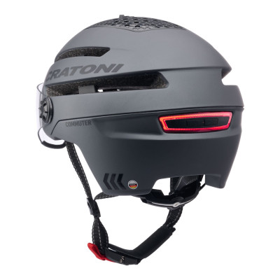 Helma CRATONI Commuter Darkgrey Matt  - M-L (58-61 cm)