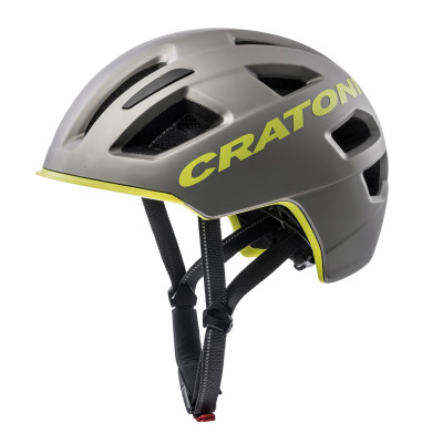 Prilba CRATONI C-Pure Anthracite/Lime Matt - S/M (54-58cm)