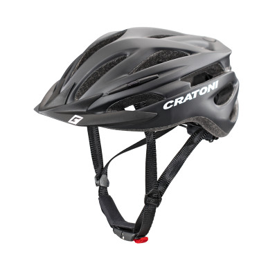 Prilba CRATONI Pacer Black Matt - L/XL (58-62cm)
